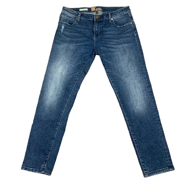 KUT from the Kloth Katy Boyfriend Distressed Jeans - Picture 1 of 6